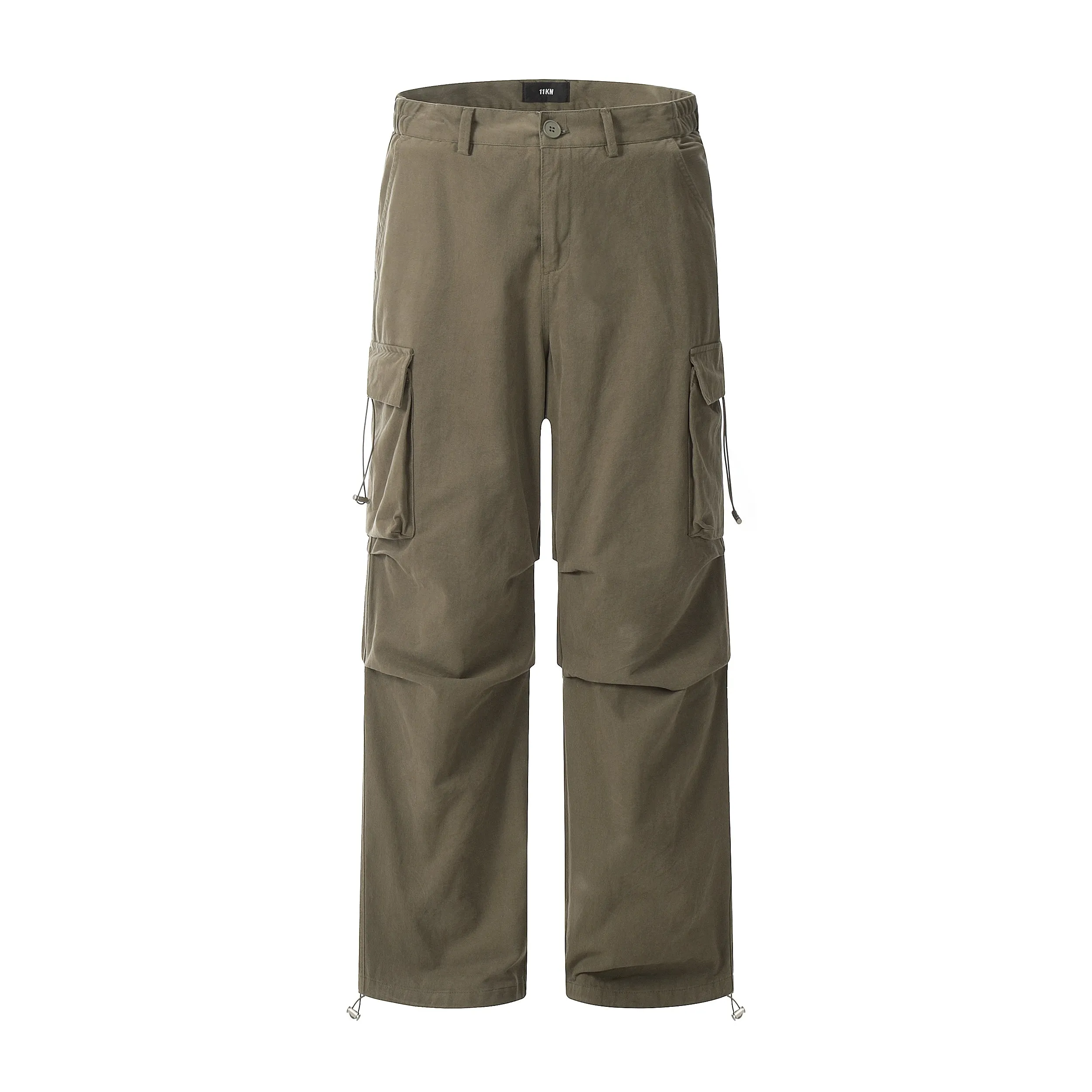 【24s Mar.】Brown Pleated Cargo Pants