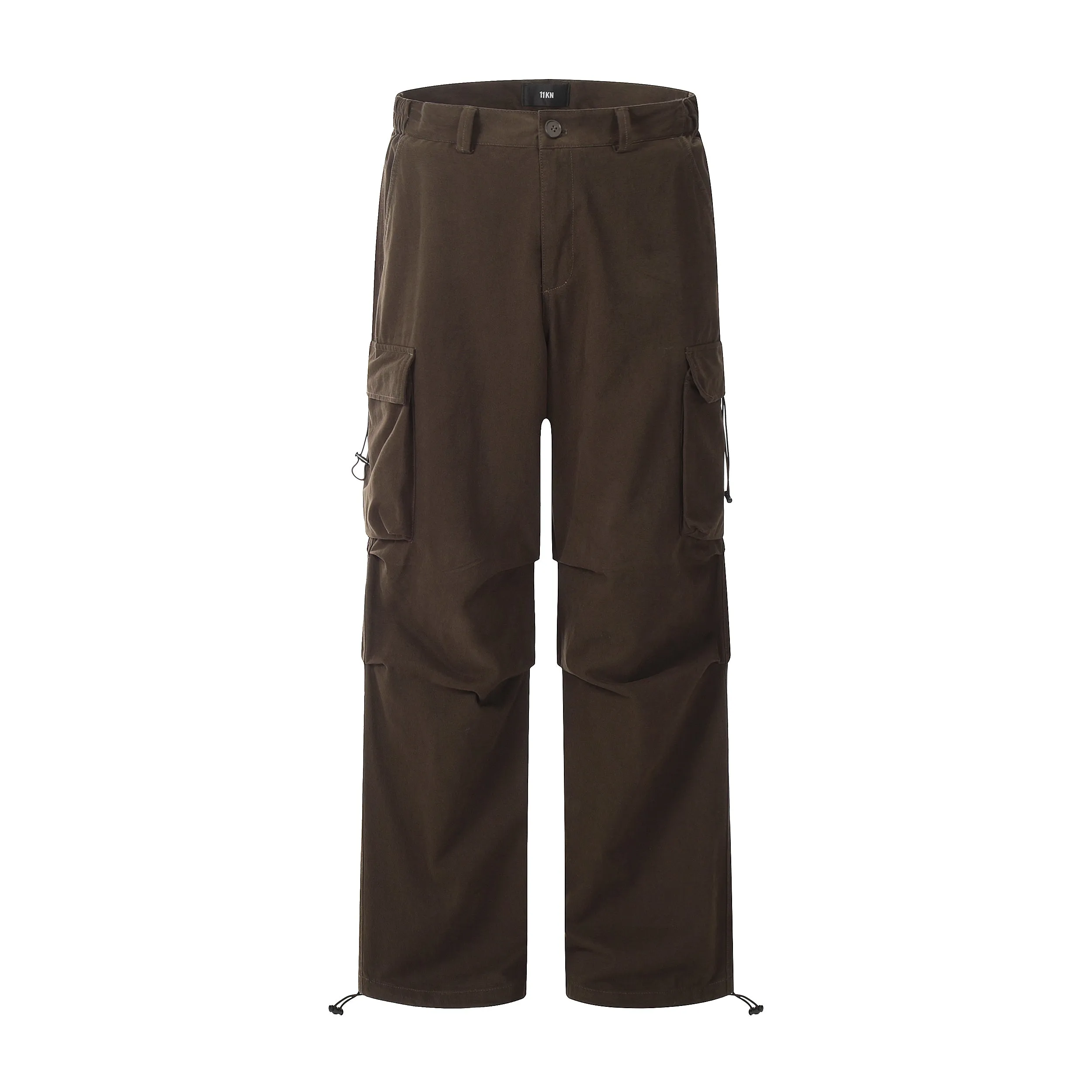 【24s Mar.】Brown Pleated Cargo Pants