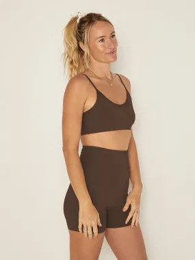 Bamboo Yoga Top 2.0 - Cocoa