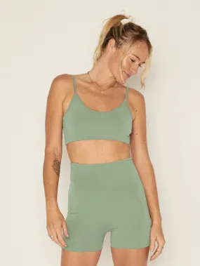 Bamboo Yoga Top 2.0 - Eucalyptus