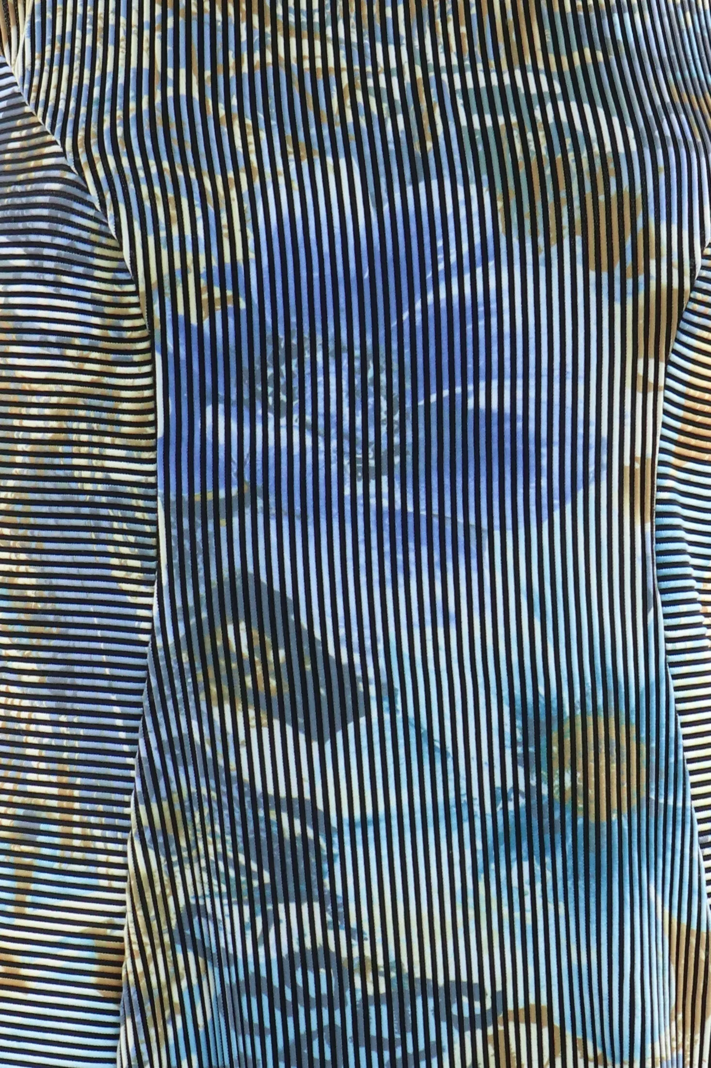 DUCHESSA Stretchy Ribbed Flared Pants