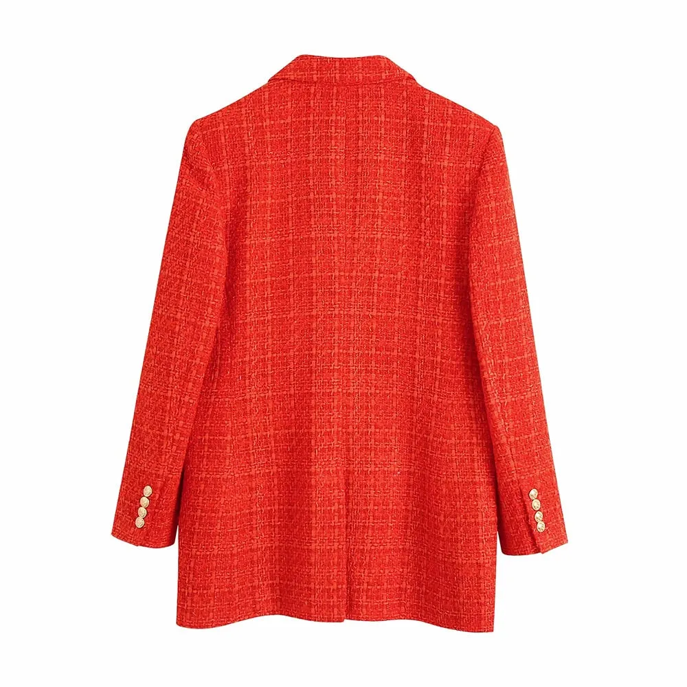 FITTED JACKET WITH PRINTED LINING
