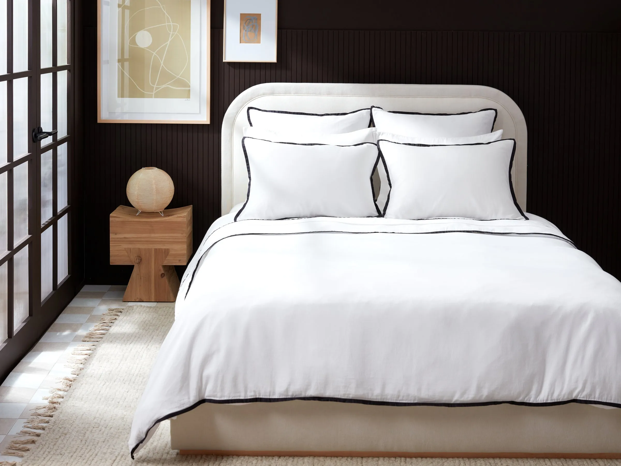 Organic Soft Luxe Duvet Cover (White)