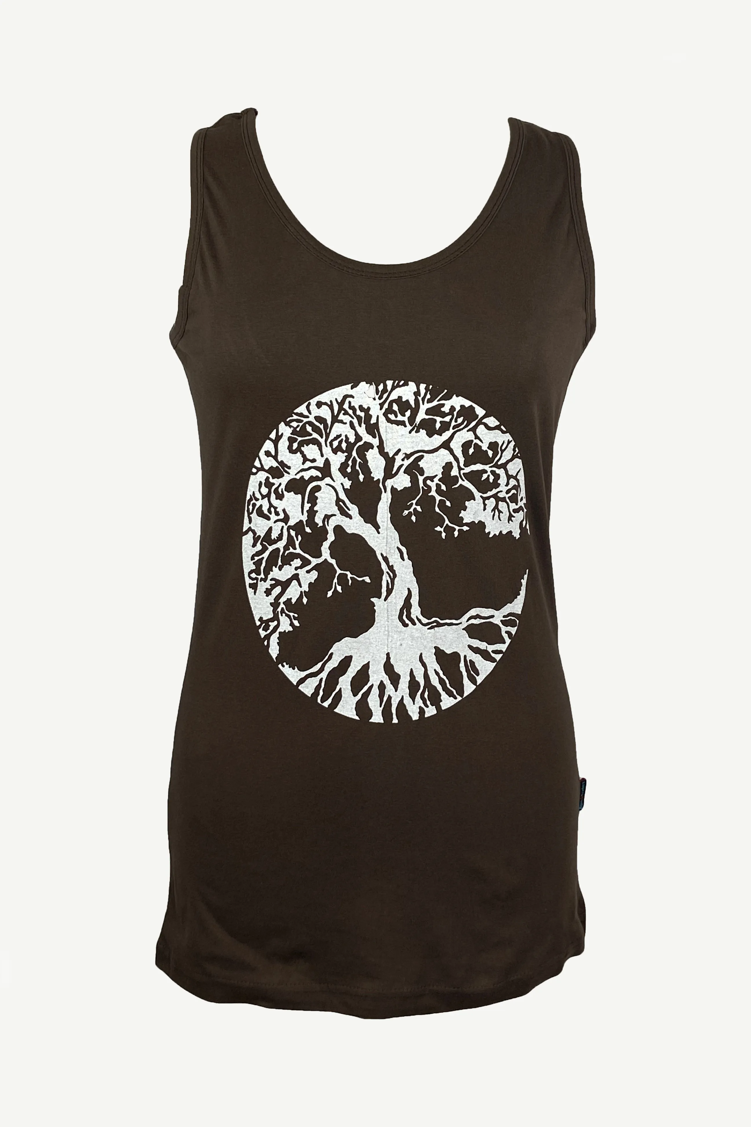 R 127 Highland Knit Cotton Stretchy Bodhi Yoga Tank Top