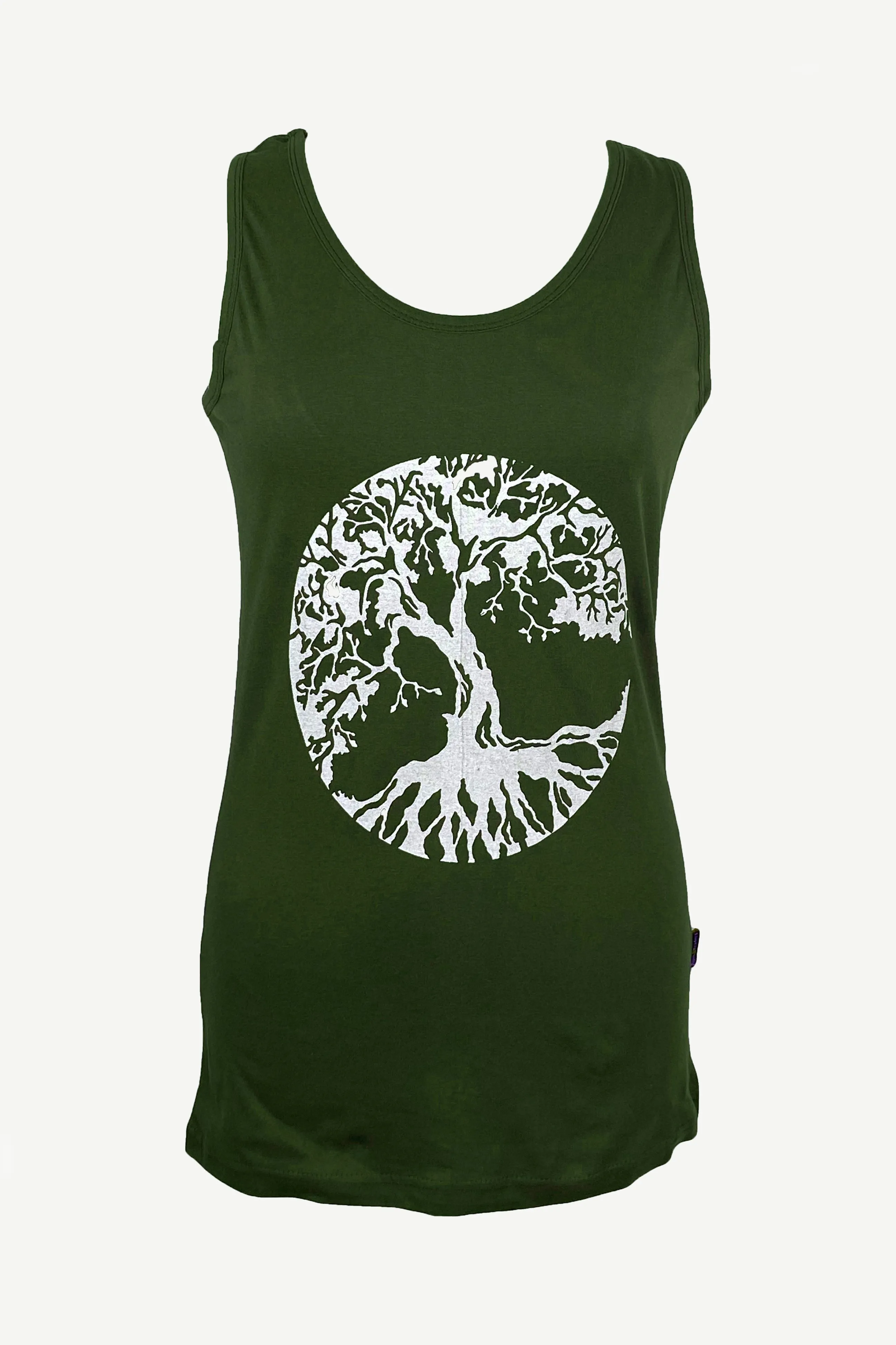 R 127 Highland Knit Cotton Stretchy Bodhi Yoga Tank Top