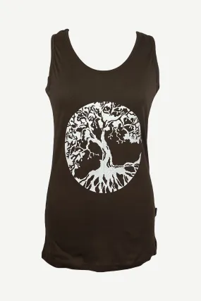 R 127 Highland Knit Cotton Stretchy Bodhi Yoga Tank Top