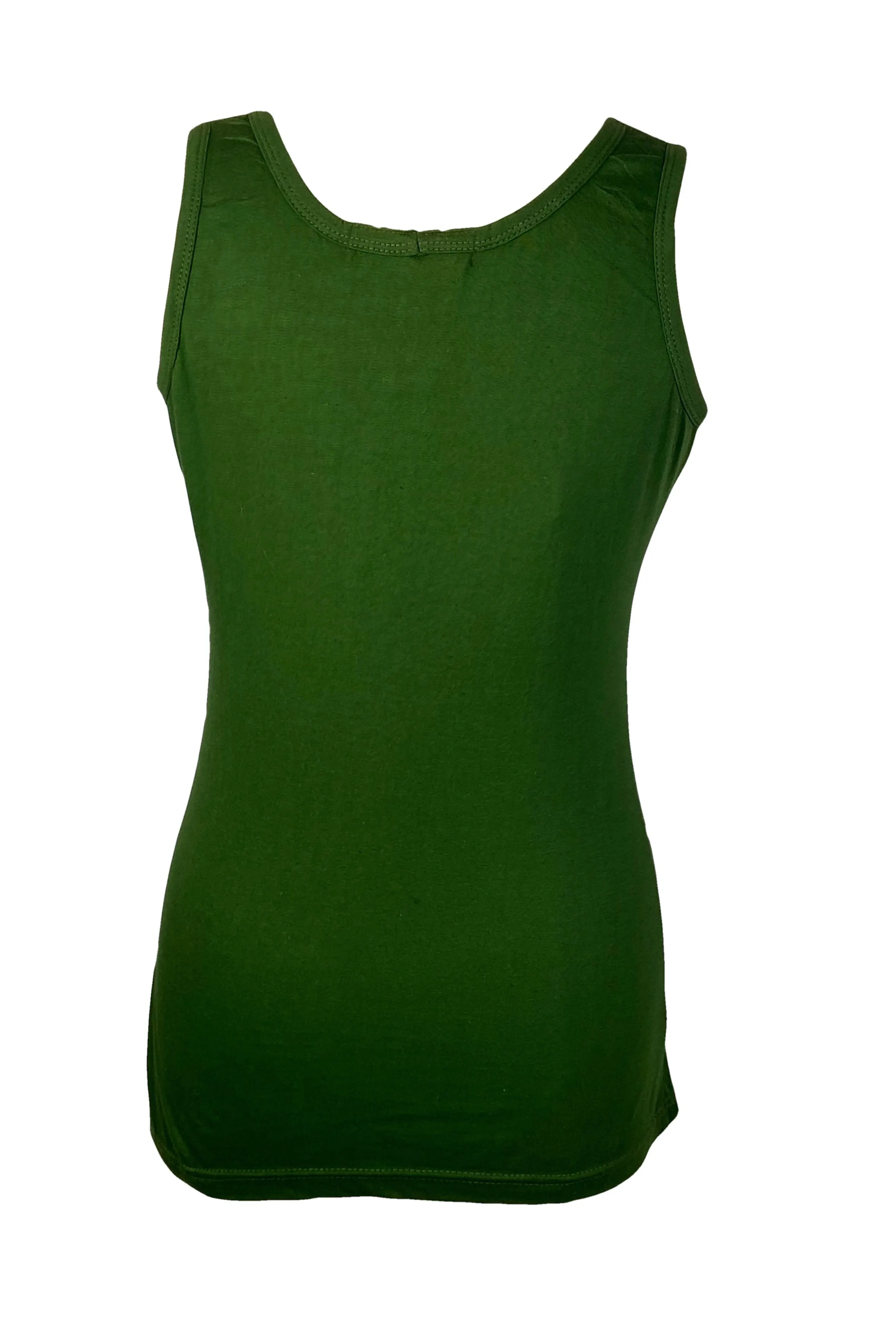 R 127 Meditating Buddha Knit Cotton Stretchy Yoga Tank Top