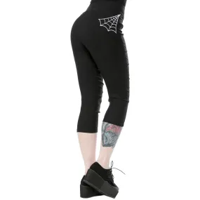 Spiderweb Capris Womens Pants