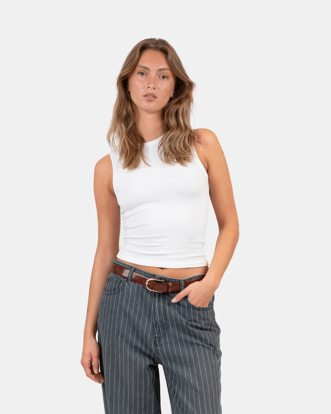 Tank Top Hvid