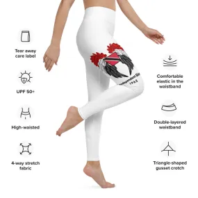 Trinidad Flag with Wings Yoga Leggings