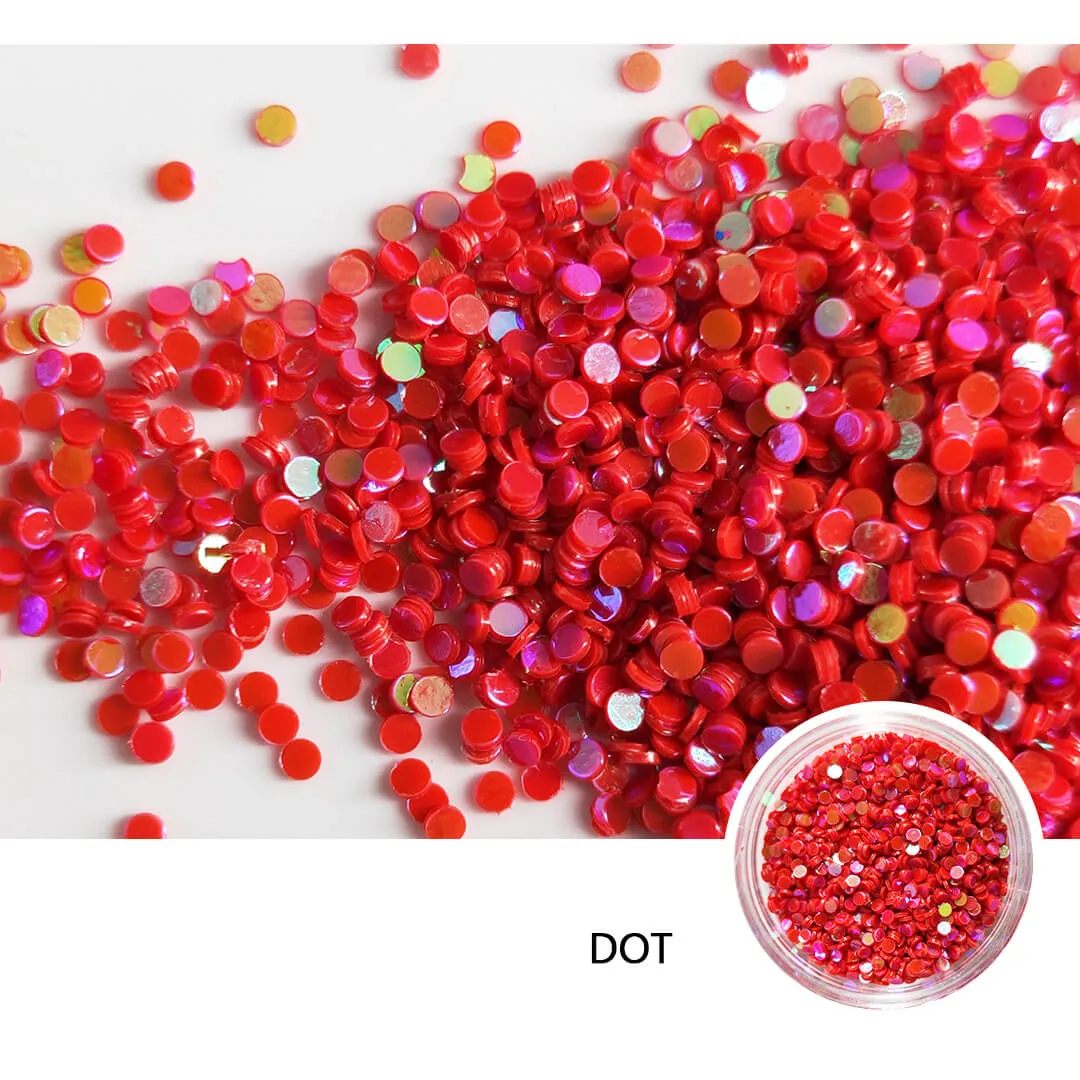 TTDeye Rebellious Red Primary Glitter
